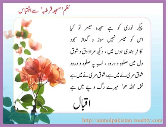 allama iqbal poetry in urdu for youth